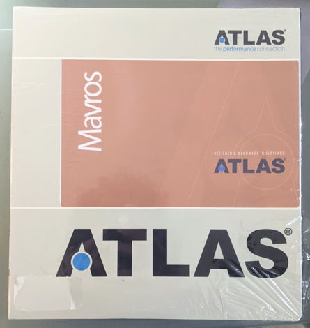 Atlas Mavros Grun Ultra Rca 1.0m Interconnects (Brand N...