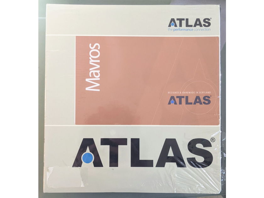 Atlas Mavros Grun Ultra Rca 1.0m Interconnects (Brand New!)