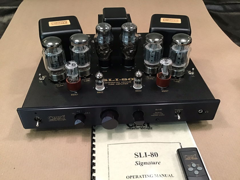 Cary Audio SLI-80 Signature