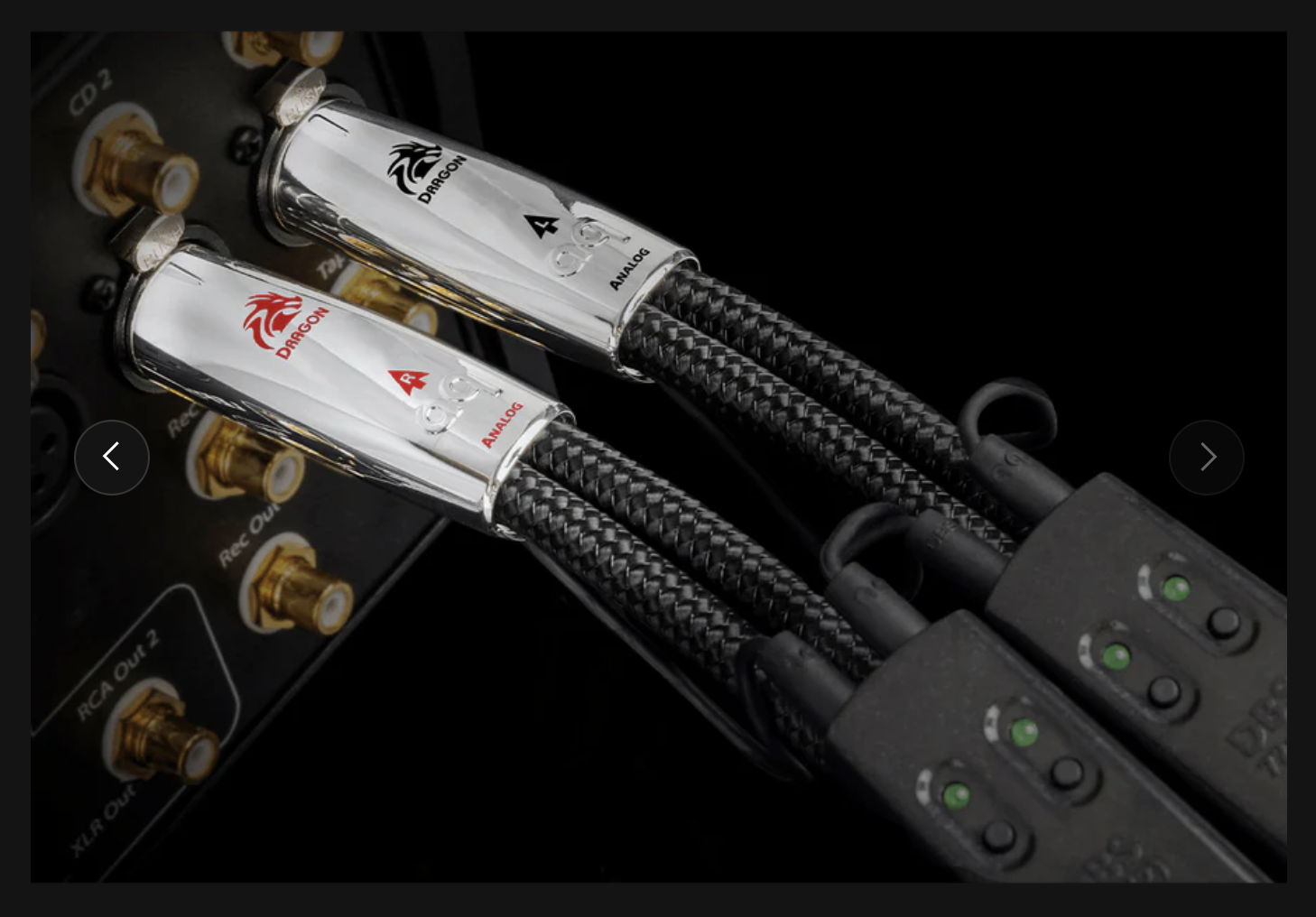 AudioQuest Dragon XLR Interconnects 1.5M - One of World... 2