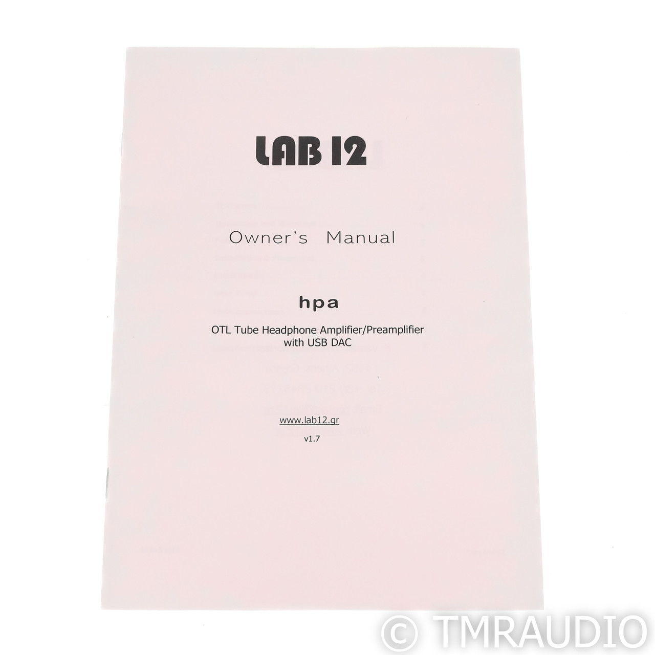 Lab12 HPA Headphone Amplifier; USB DAC (Open Box) (53645) 6