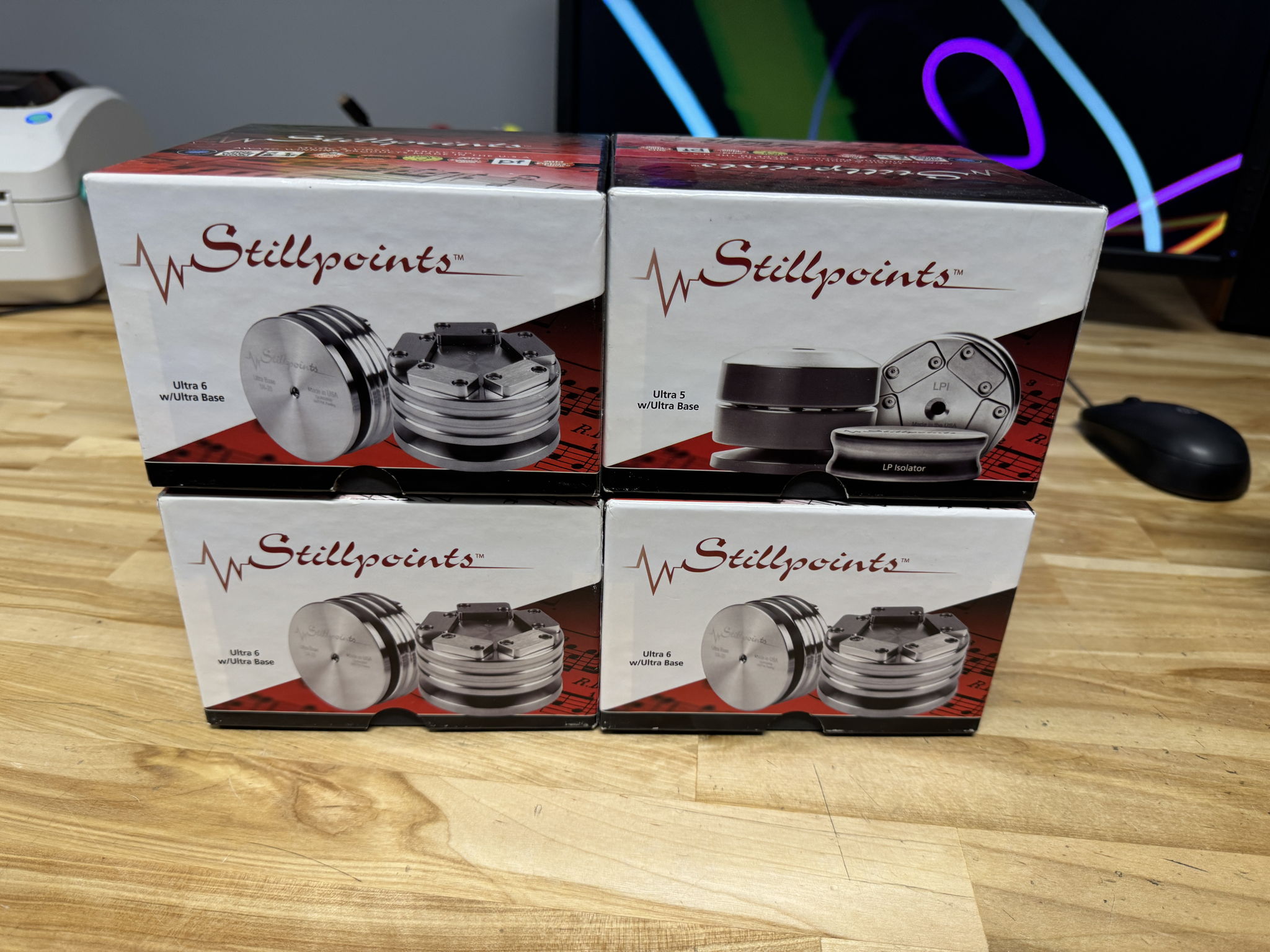 Stillpoints Ultra 5 Isolation Feet – Set of Four
