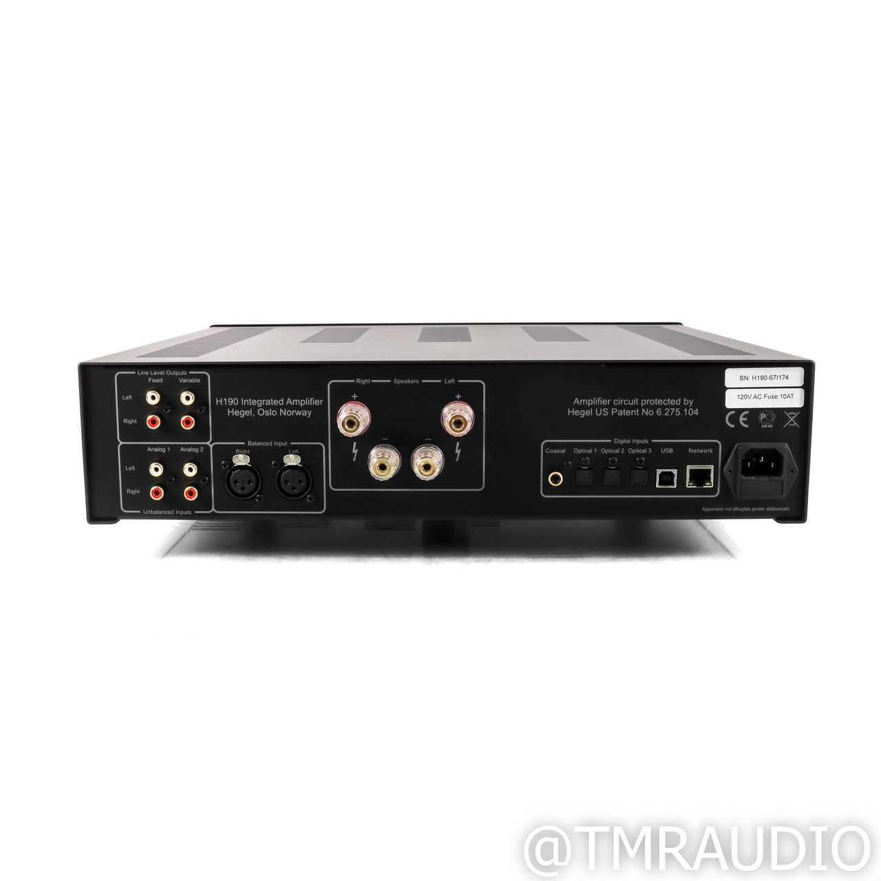 Hegel H190 Stereo Integrated Amplifier (74614) 5