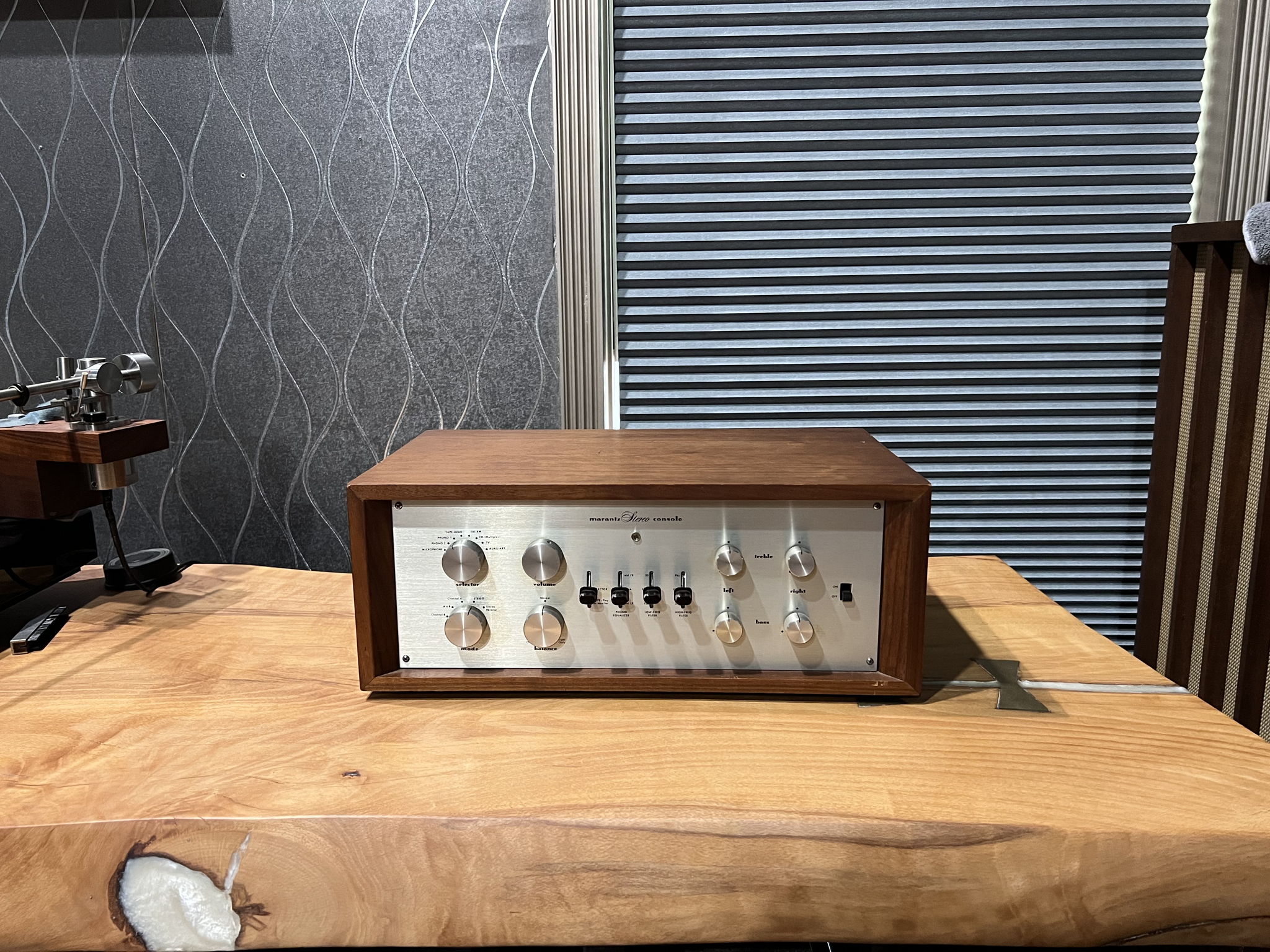 Marantz 7C preamp and Marantz 9 mono blocks 7