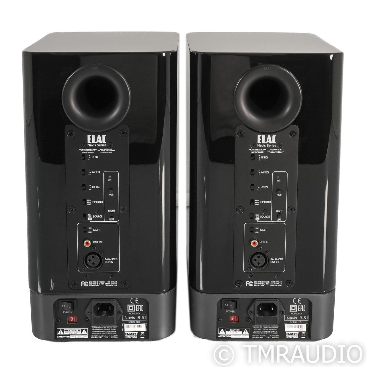 ELAC Navis Powered Bookshelf Speakers; Gloss Black Pair... 5