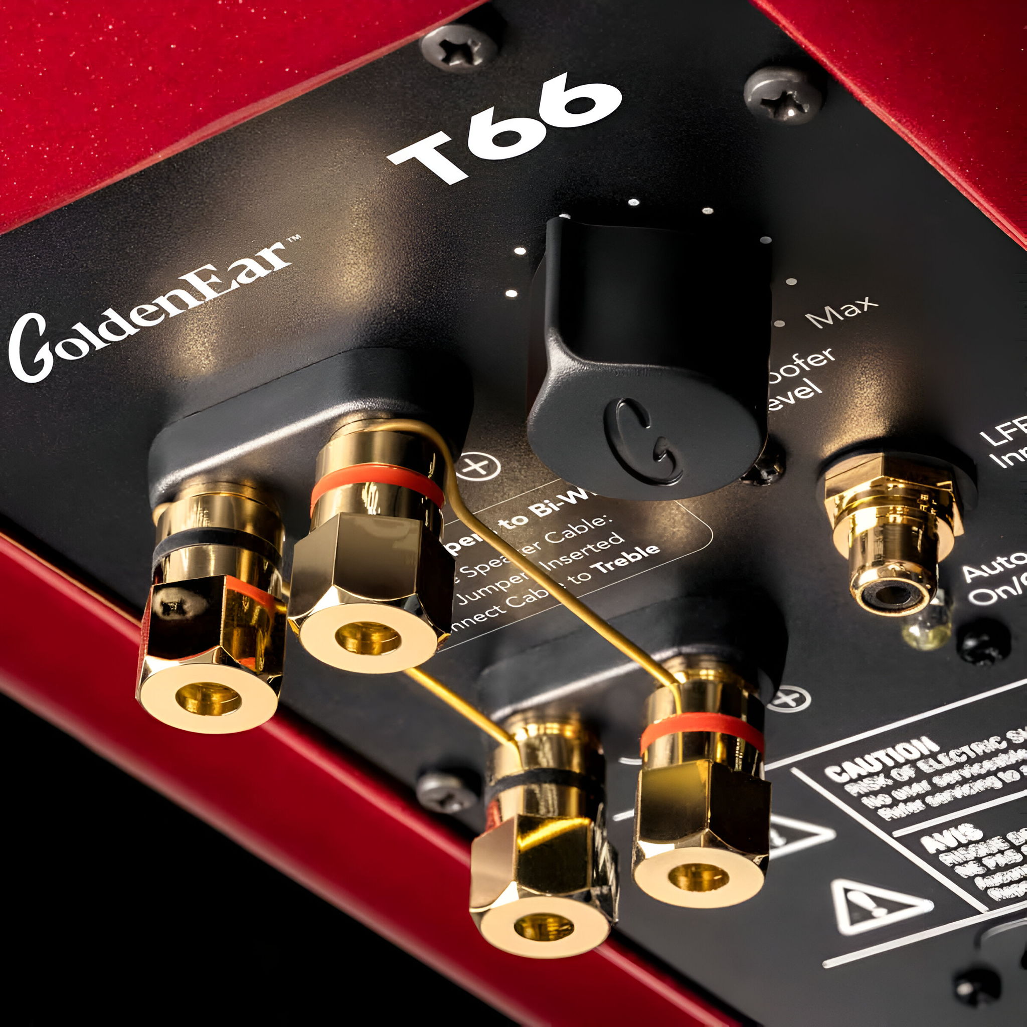 GoldenEar T66 Full-Range Tower Speaker with Built-In Su... 14