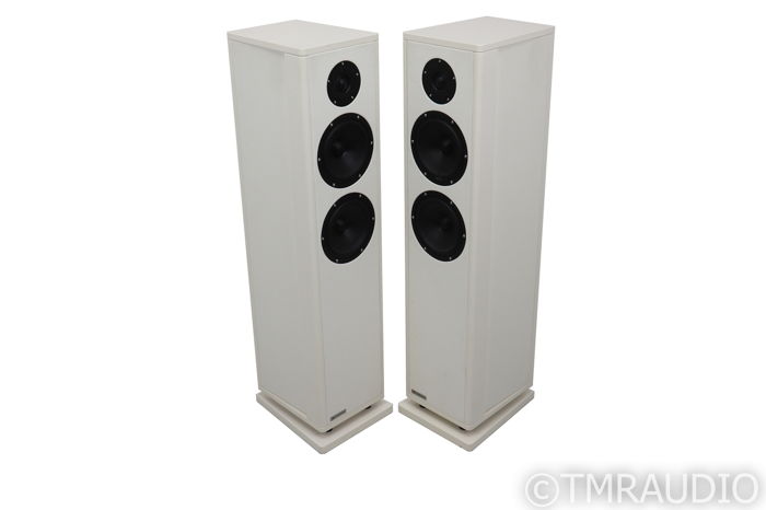 Rosso Fiorentino Elba Floorstanding Speakers; White Pai...
