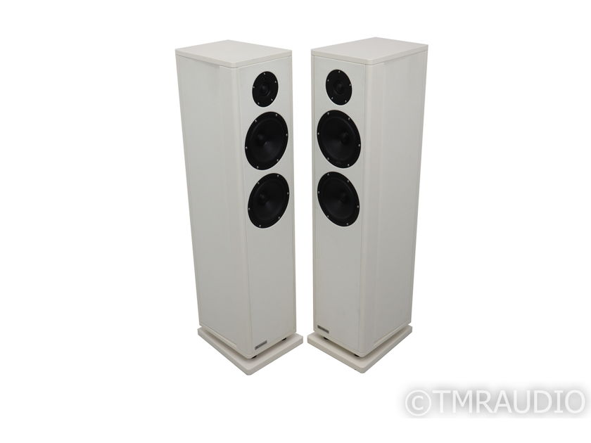Rosso Fiorentino Elba Floorstanding Speakers; White Pair (38799)