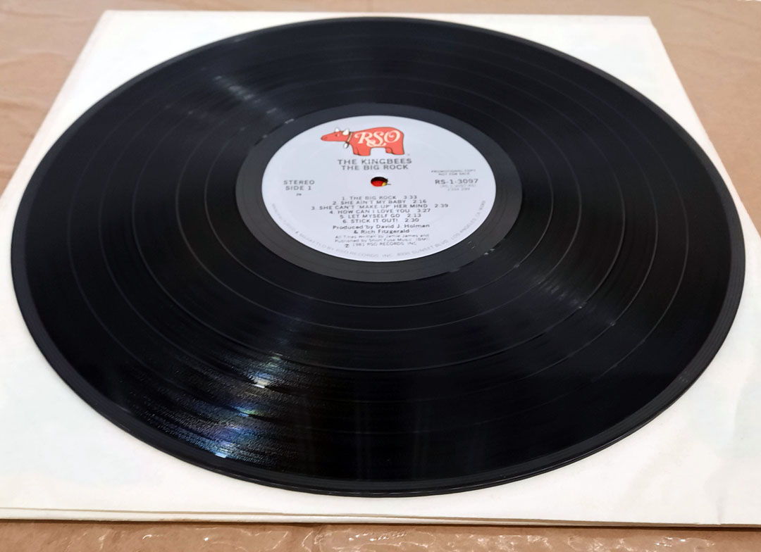 The Kingbees – The Big Rock 1981 NM PROMO ORIGINAL VINY... 4