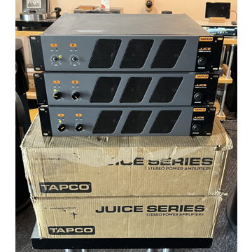 Tapco Juice J-2500 massive 575 watts into 8 ohms stereo...
