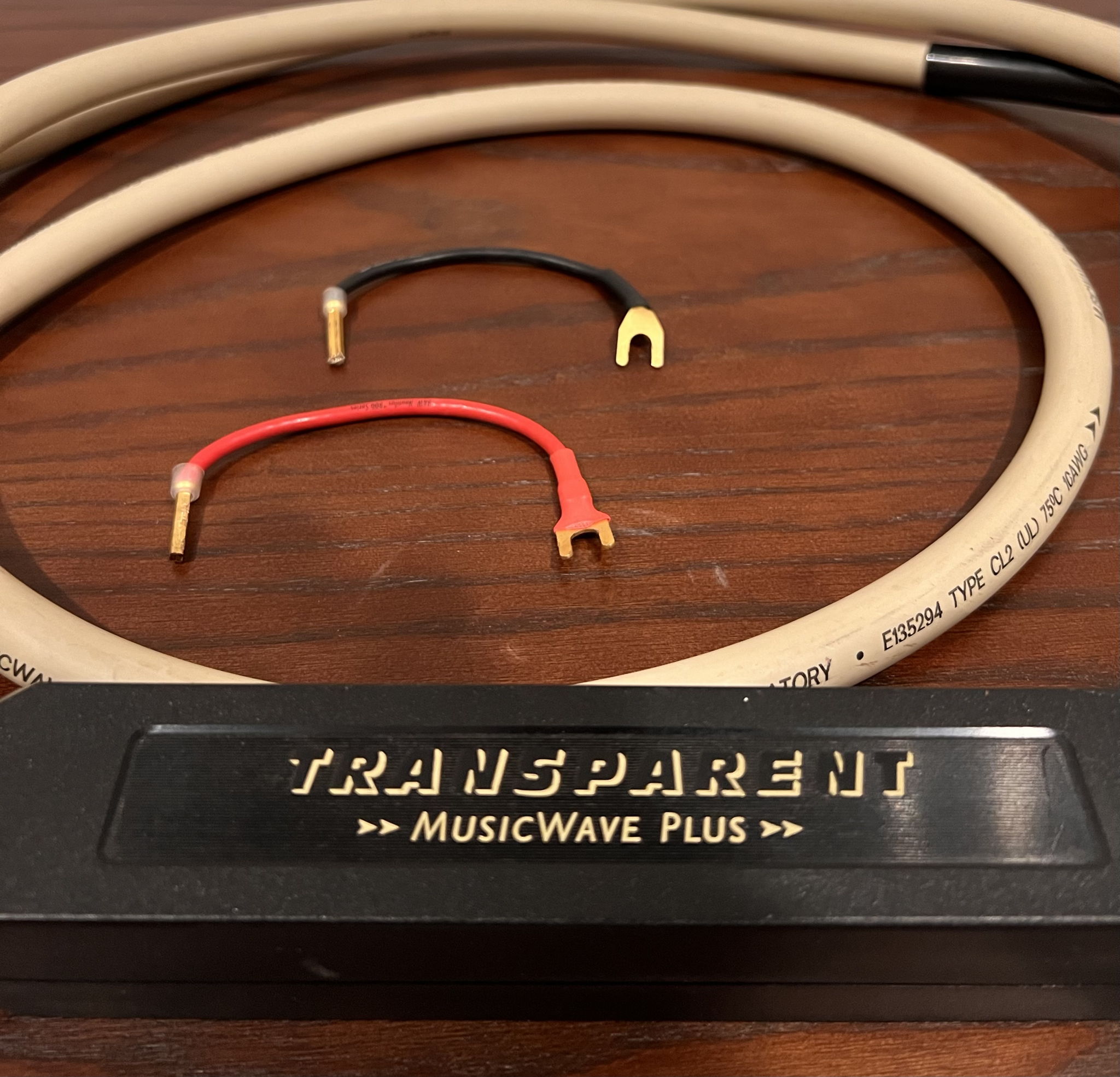 Transparent Audio MusicWave Plus 10' Speaker Cables 4