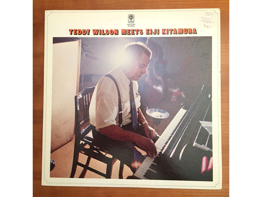 AUDIOPHILE: TEDDY WILSON "...Meets Eiji Kitamura" TRIO PAP-9240 Japan... $16