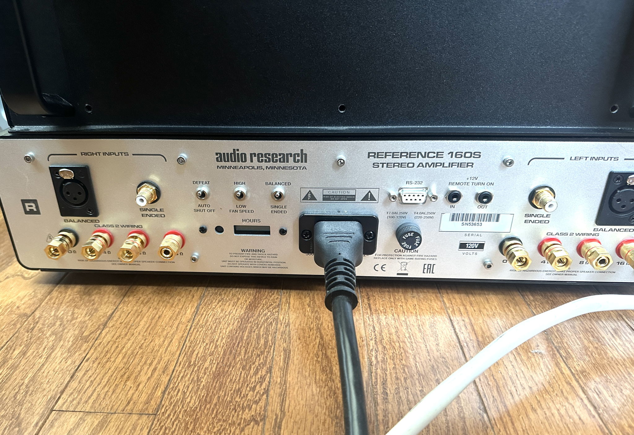 Audio Research Reference 160S 6