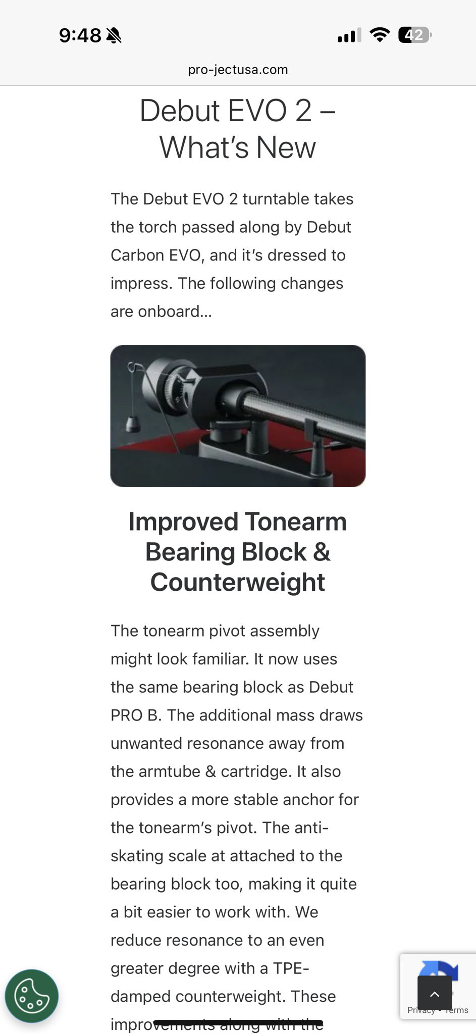 Pro-Ject Debut EVO 2 with Pick it MM EVO cartridge 8