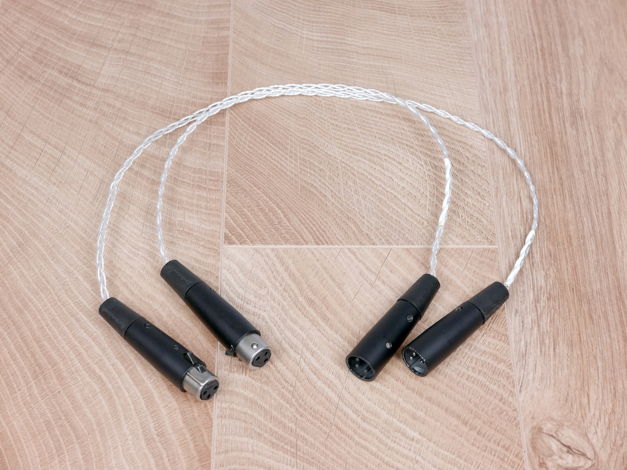 Kimber Kable KCAG silver audio interconnects XLR 0,5 metre