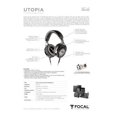 Focal - Utopia - Latest 2020 Edition - Reference Open B...