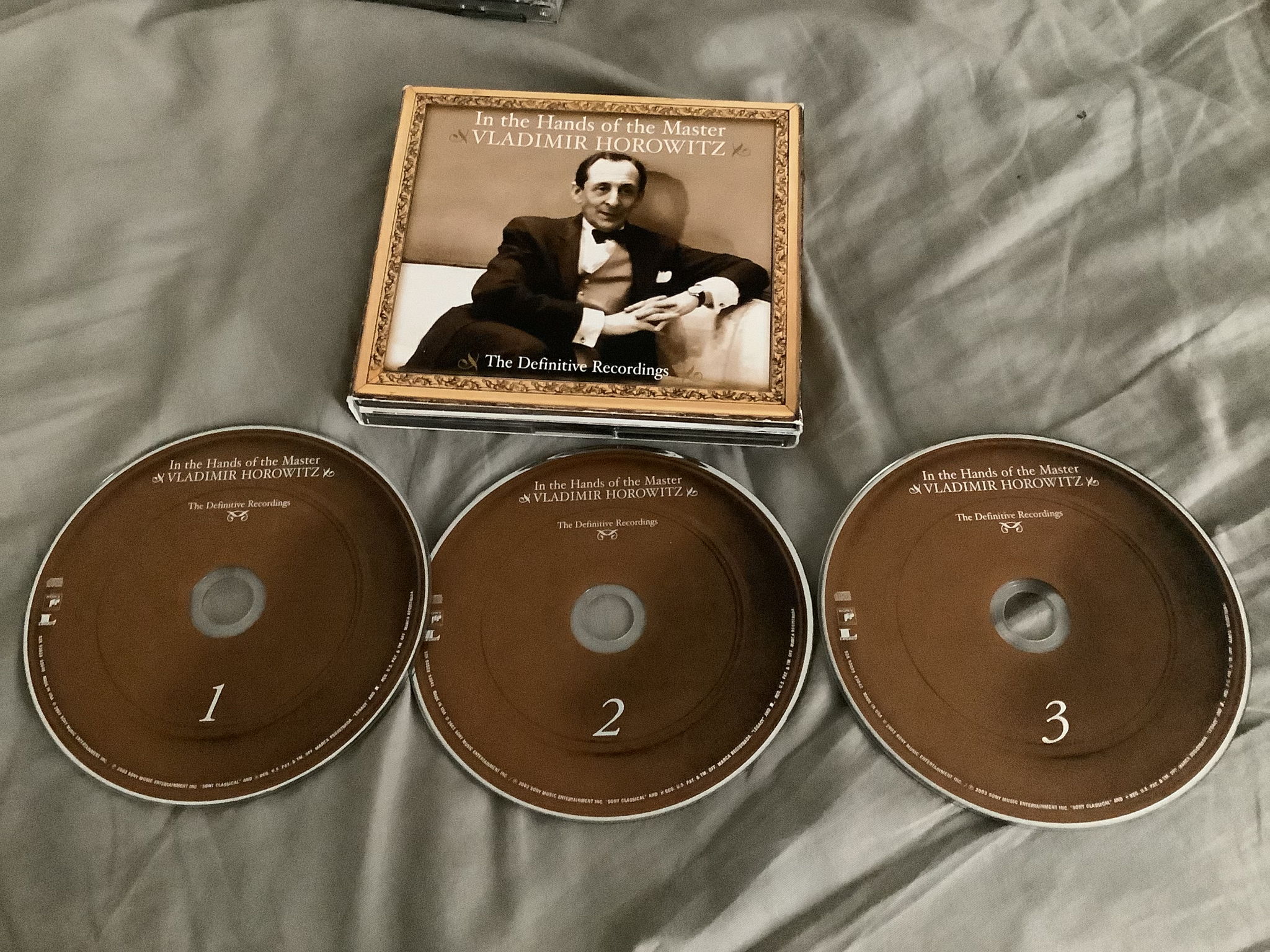Vladimir Horowitz 3 CD Set The Definitive Recordings