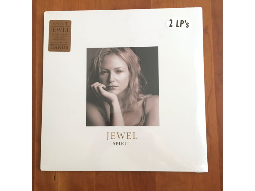 SEALED! JEWEL "Spirit" 1998 1st Press 2 LP w/Orig Hype Stkr Atlantic 82950-1... $79