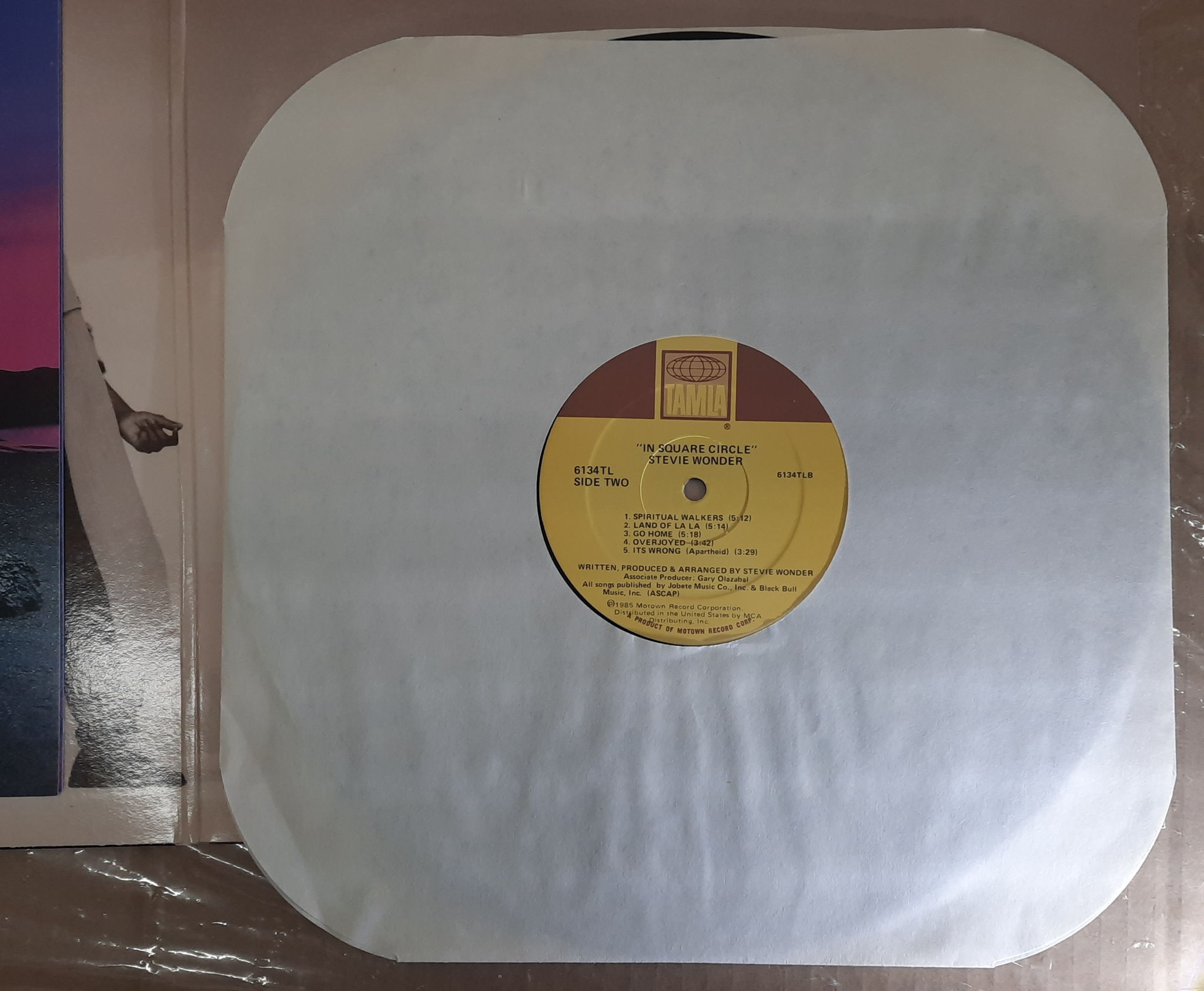 Stevie Wonder - In Square Circle 1985 NM- ORIGINAL VINY... 5