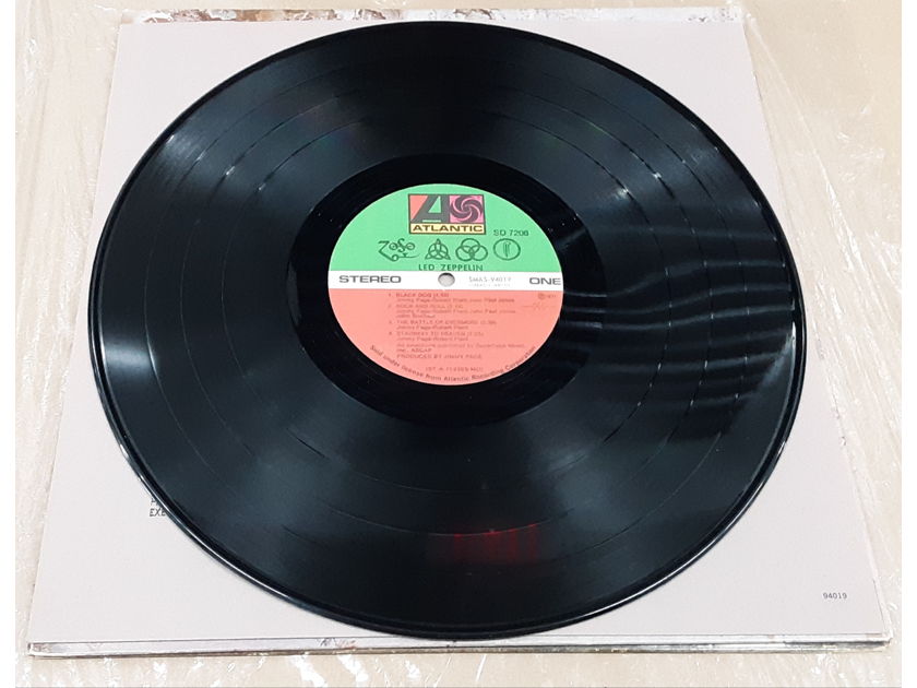 Led Zeppelin 4 / IV Untitled Vinyl LP Original 1971 Capitol Record Club Edition Atlantic SD 7208