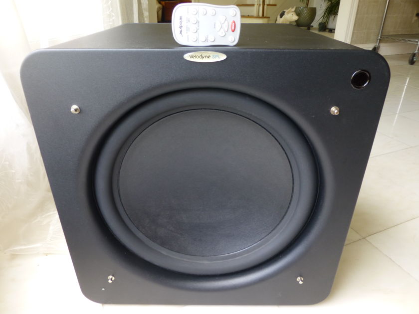 Velodyne SPL-1500R Subwoofer with Remote, Microphone, Manual, Original Double Boxes