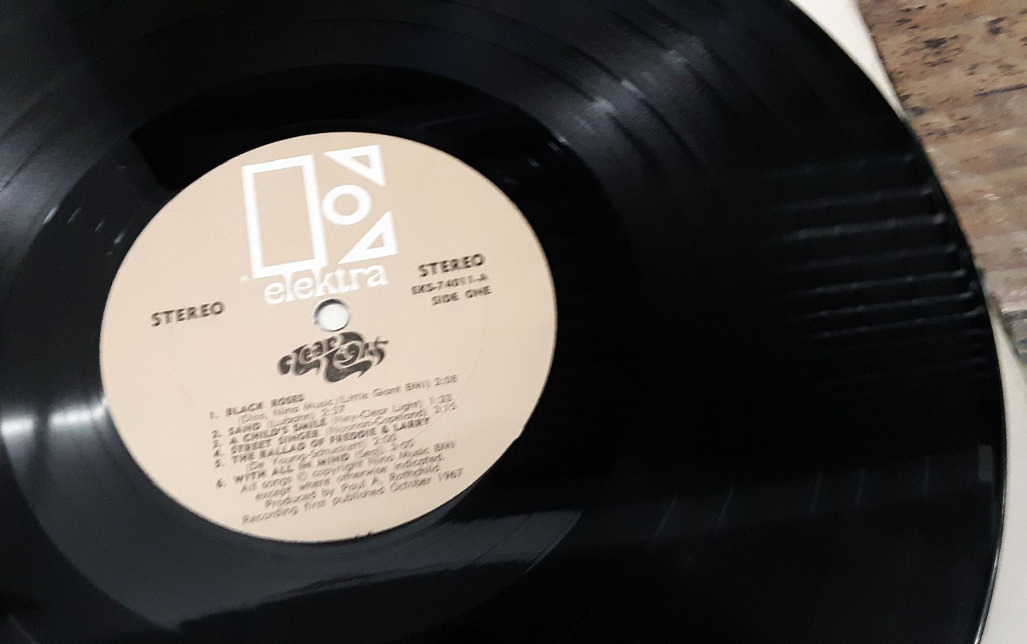 Clear Light - Clear Light 1967 EX Original Vinyl LP Ele... 8