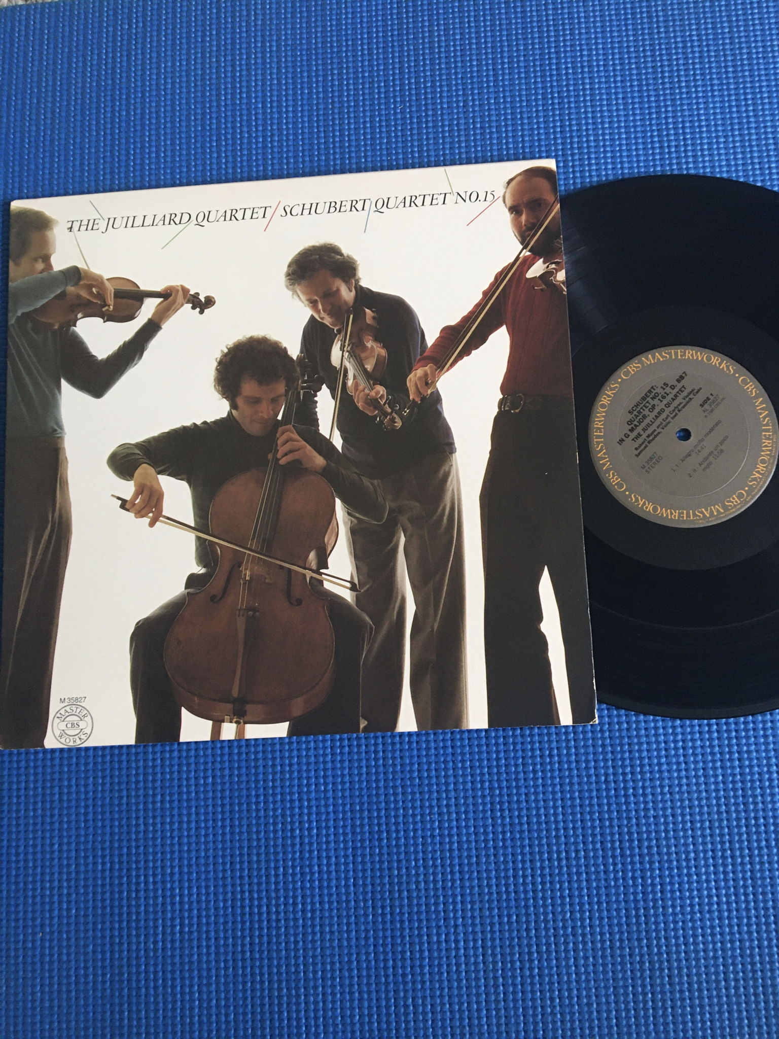 The Juilliard Quartet Schubert quartet No15 Lp Record M... 2