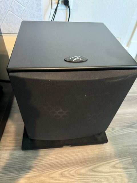 Two Martin Logan Dynamo 1000w Subwoofers with Wireless ...