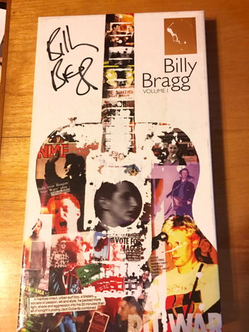 Billy Bragg - Volume 1 AUTOGRAPHED PLUS FREE WILLIAM BL...