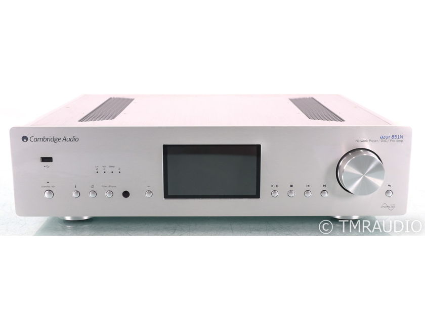 Cambridge Audio Azur 851N Network Player / DAC; Remote; Silver (46047)
