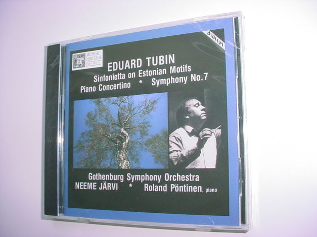 SEALED NEW CD Eduard Tubin digital Sinfonietta Estonian...