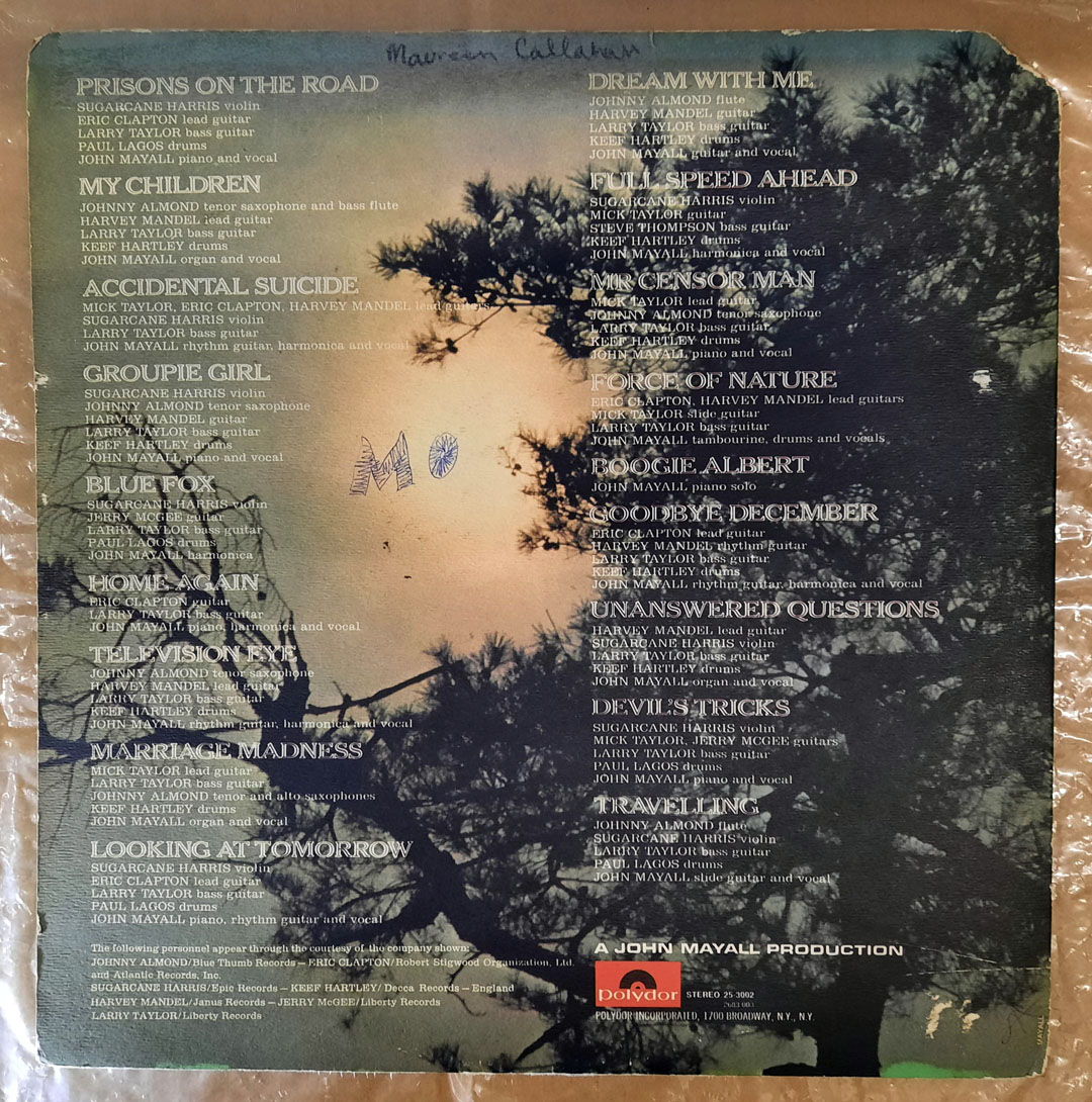 John Mayall - Back To The Roots 1971 VG ORIGINAL VINYL ... 2