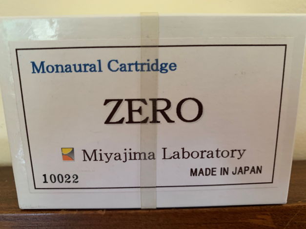 Miyajima Labs Zero mono - NEW True mono cartridge.