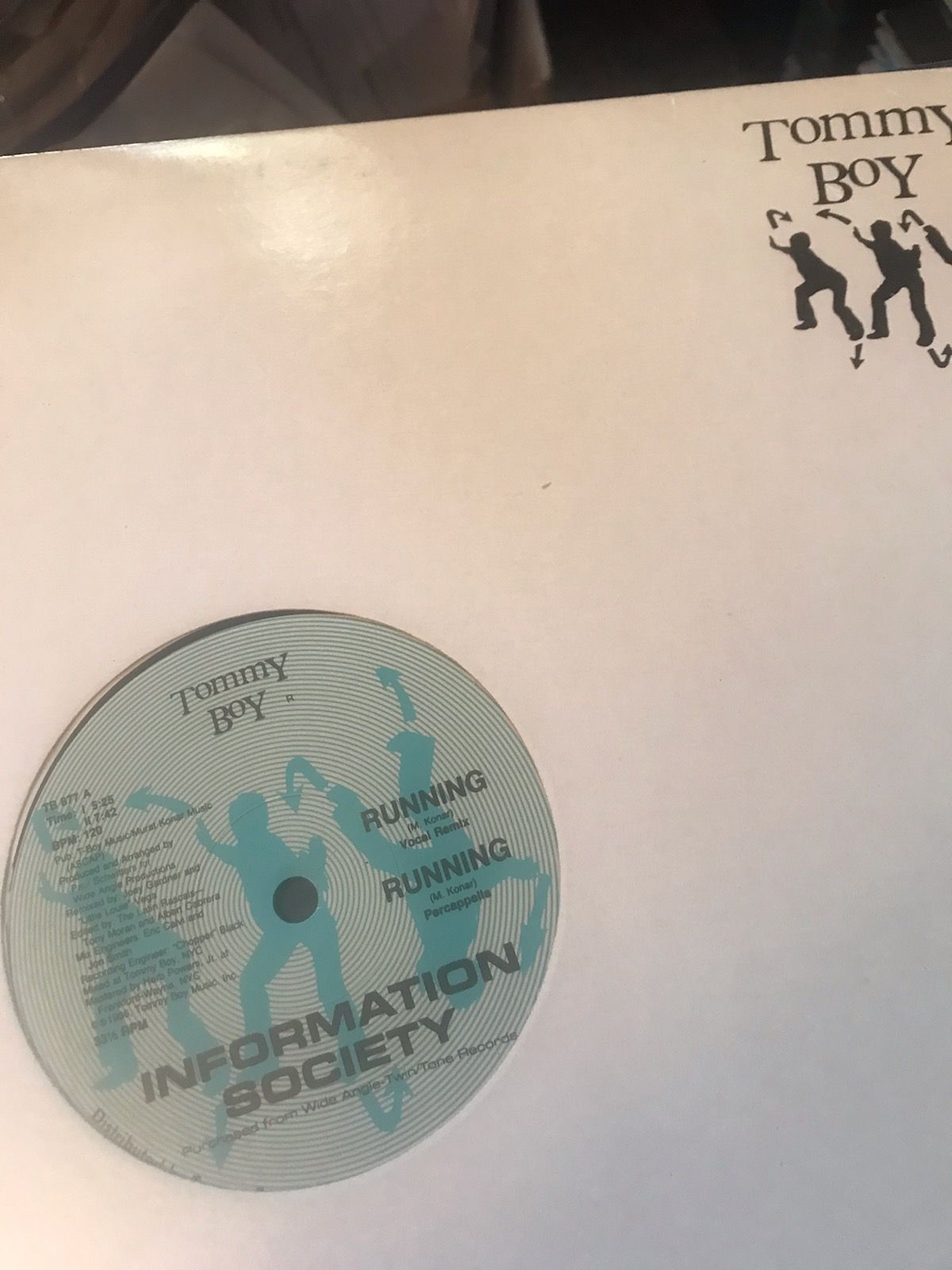 Information Society Running Remixes 12" Information Soc...