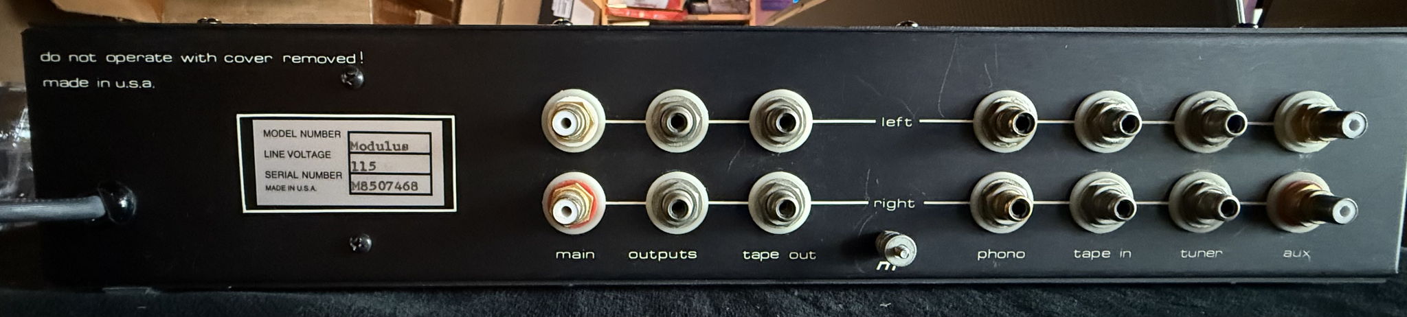 Audible Illusions Modulus, Tube Pre Black, in factory b... 7