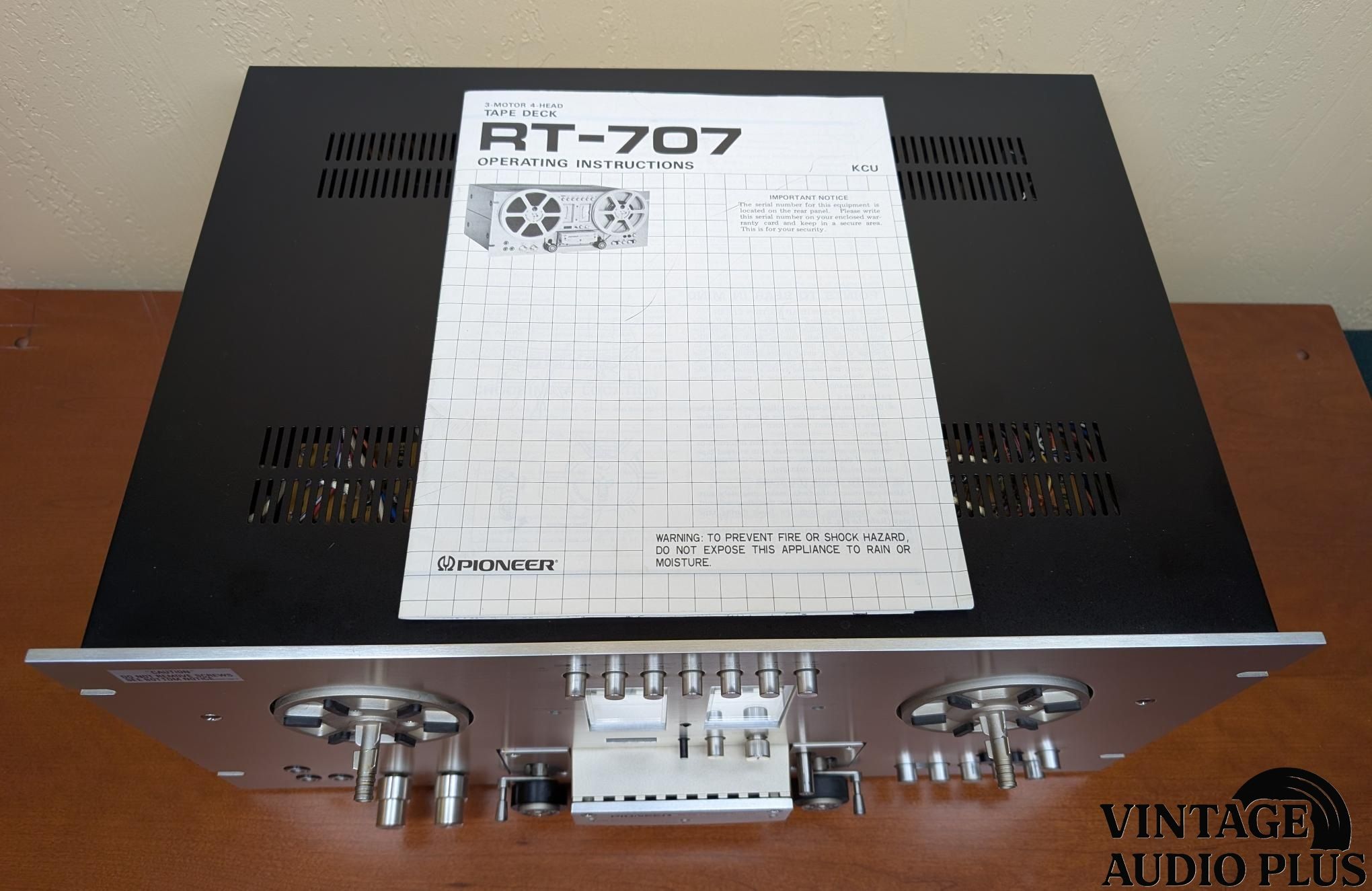 Pioneer RT-707 1/4” 2-Channel 4-Track Tape Recorder (19... 2