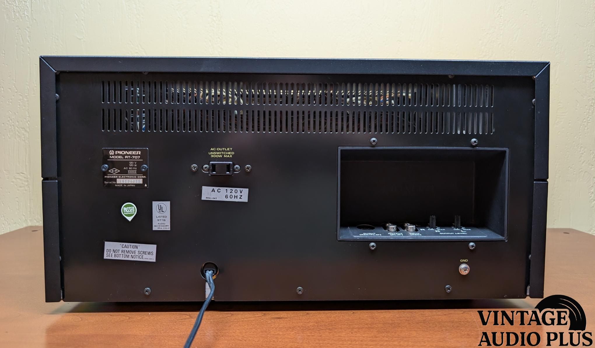 Pioneer RT-707 1/4” 2-Channel 4-Track Tape Recorder (19... 7