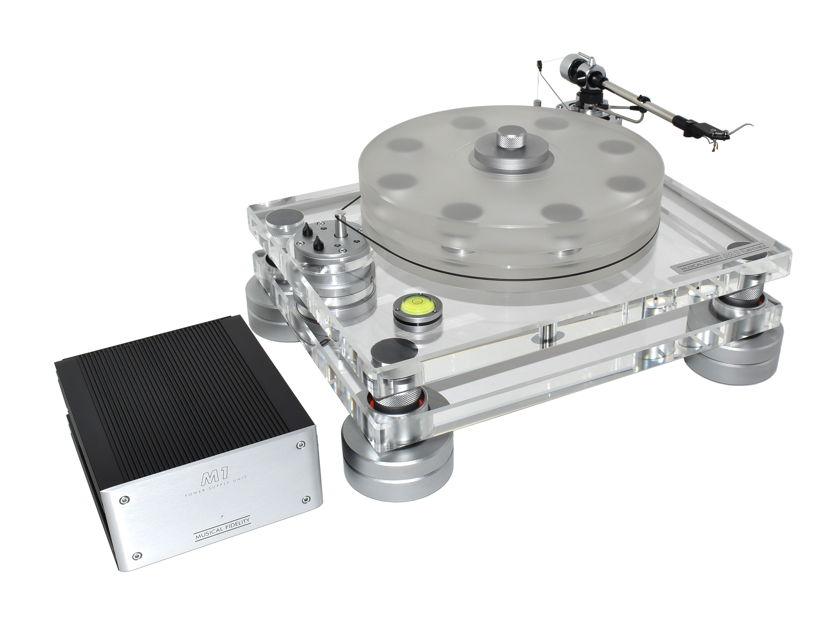 Musical Fidelity M1 Belt Driven Turntable Record Player w/ SME M2-9 Tonearm 115/230V