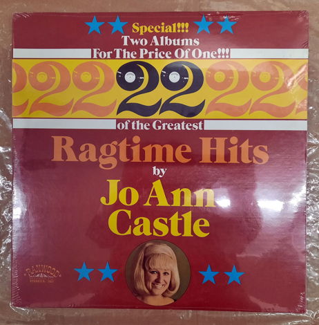 Jo Ann Castle - 22 Great Ragtime Hits 1977 SEALED ORIGI...