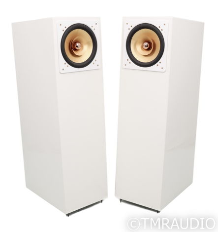 Cube Audio Nenuphar Floorstanding Speakers; Eggshell Pa...