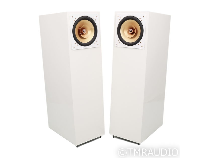 Cube Audio Nenuphar Floorstanding Speakers; Eggshell Pair (45555)