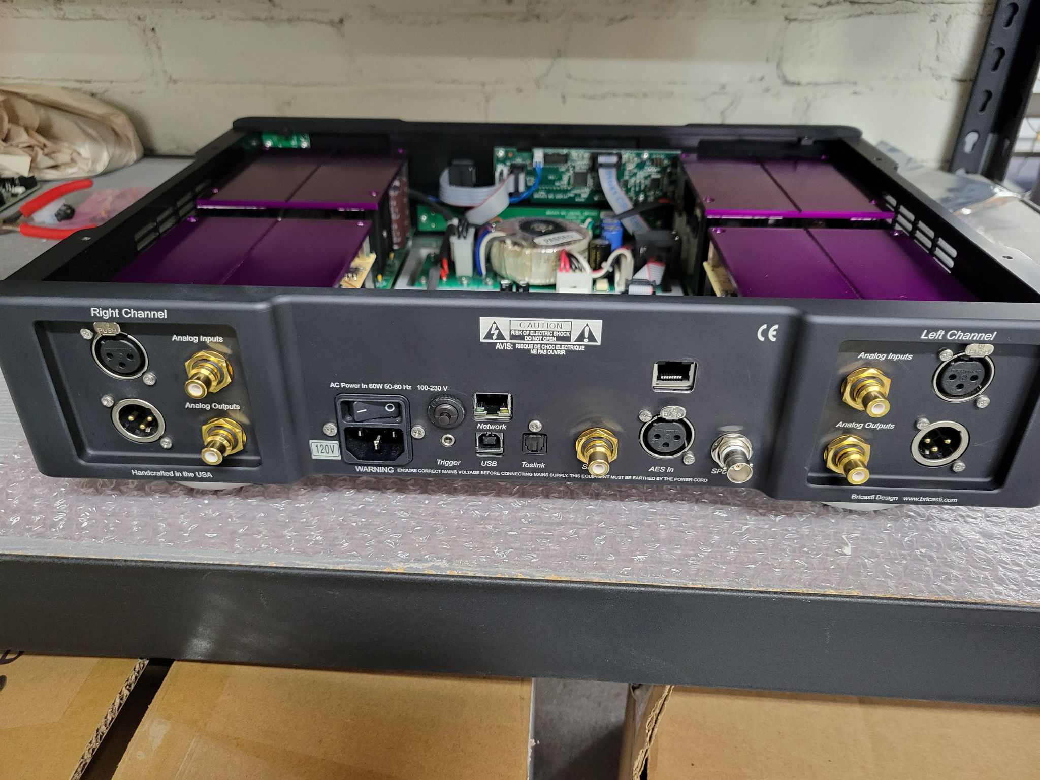 Back panel with IS2 port added
