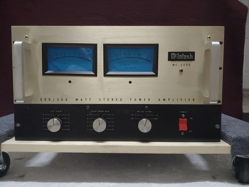 McIntosh MC-2300 Amplifiers - Pair