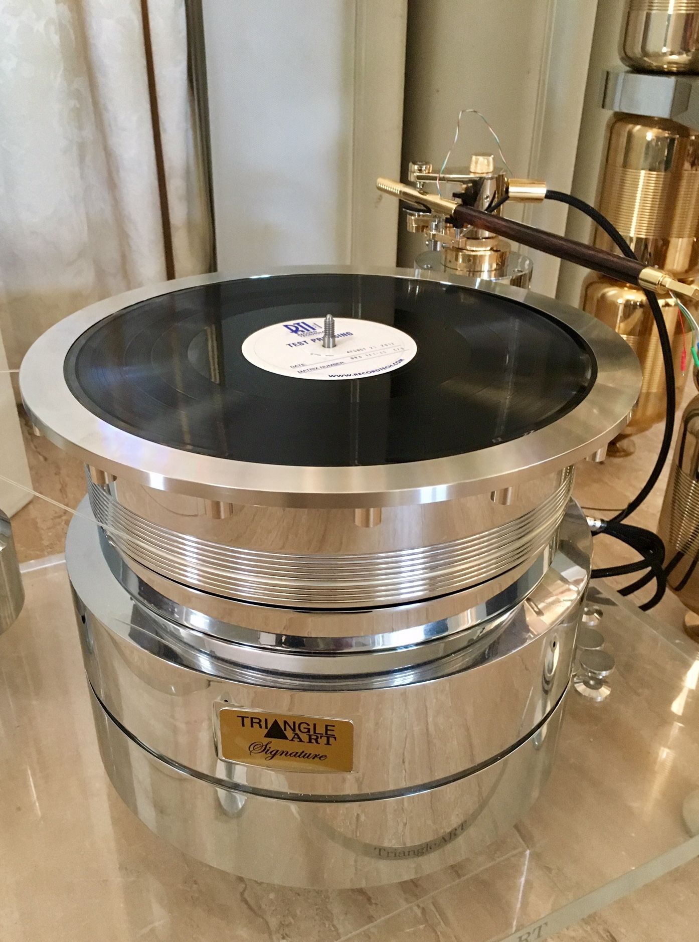 Wayne's Audio SS-2 Turntable Outer Ring for VPI Clearau... 7