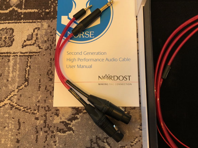 Nordost Heimdall 2 Headphone Cable  for Focal Utopia and Others