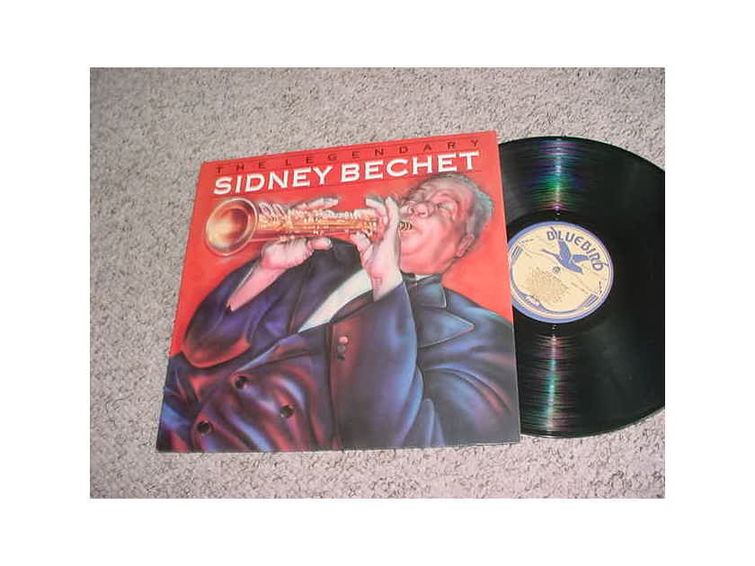 JAZZ Legendary Sidney Bechet lp record - digitally remastered blue bird 6590-1-rb  1988