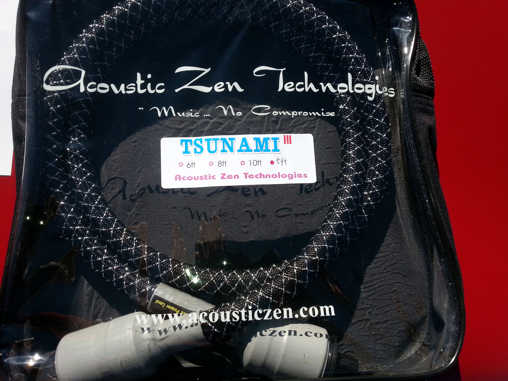 Acoustic Zen Tsunami III power cable demo with warranty... 3