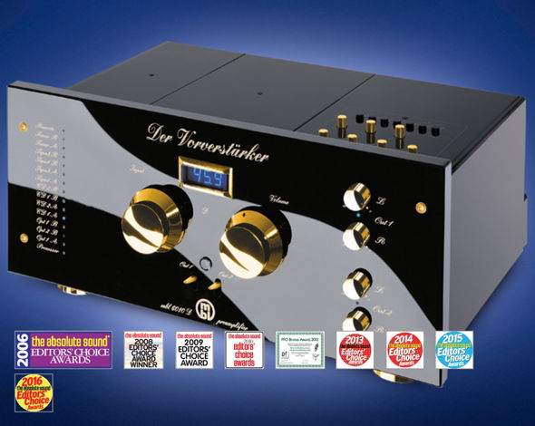 MBL 6010D. Reference Preamplifier with Phono board. 115...