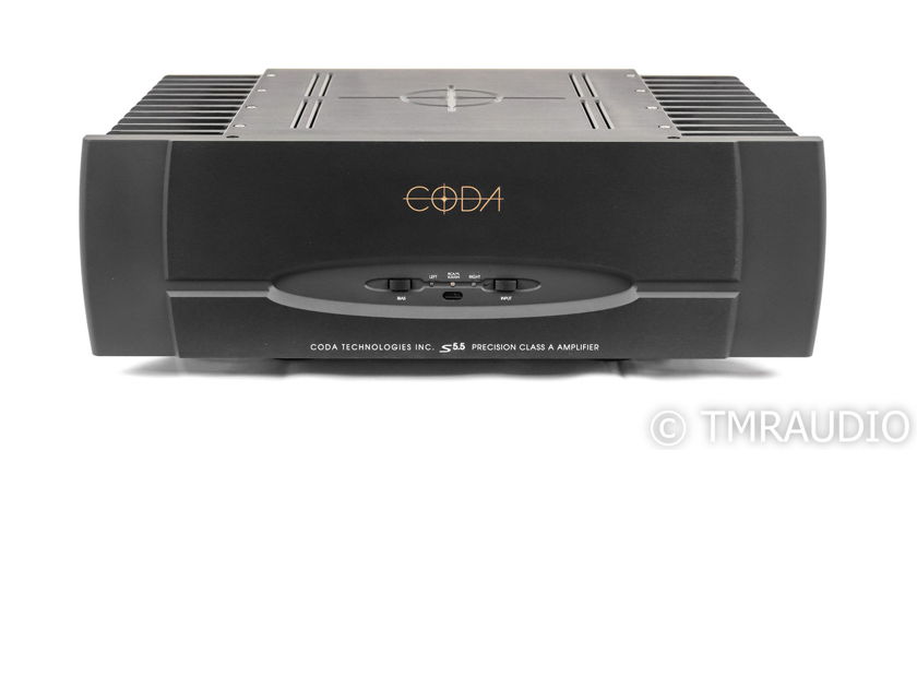 Coda S5.5 Stereo Power Amplifier; S5.5 (4... For Sale Audiogon
