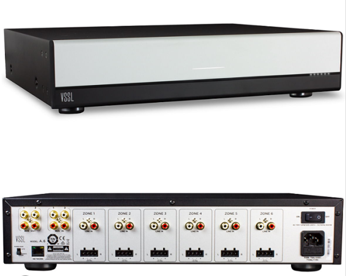 VSSL A.6 Streaming Amplifier ~ 12 Channel, 6 Zone ~ MSR...